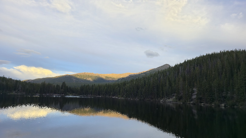Racing the Sunset Back to Bear other lakes photo 31