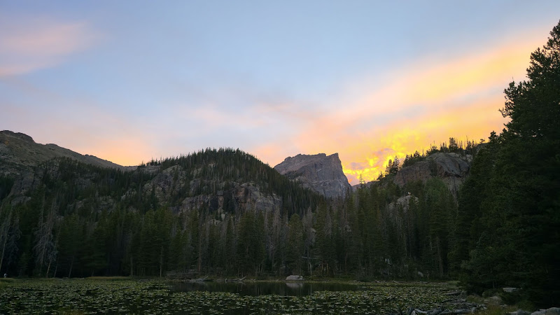 Racing the Sunset Back to Bear other lakes photo 34
