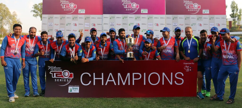 Top 10 moments from nepal trination t20 nepal win trophy